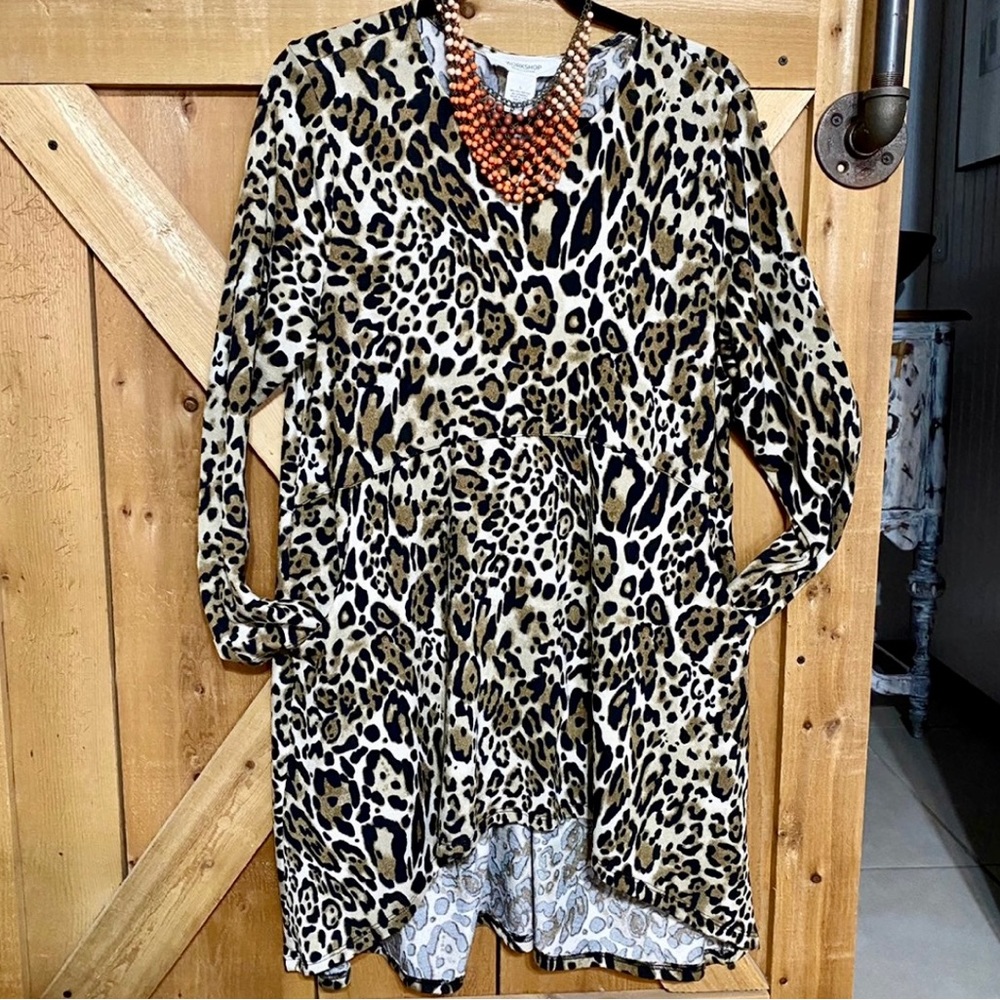 Leopard Print Tunic